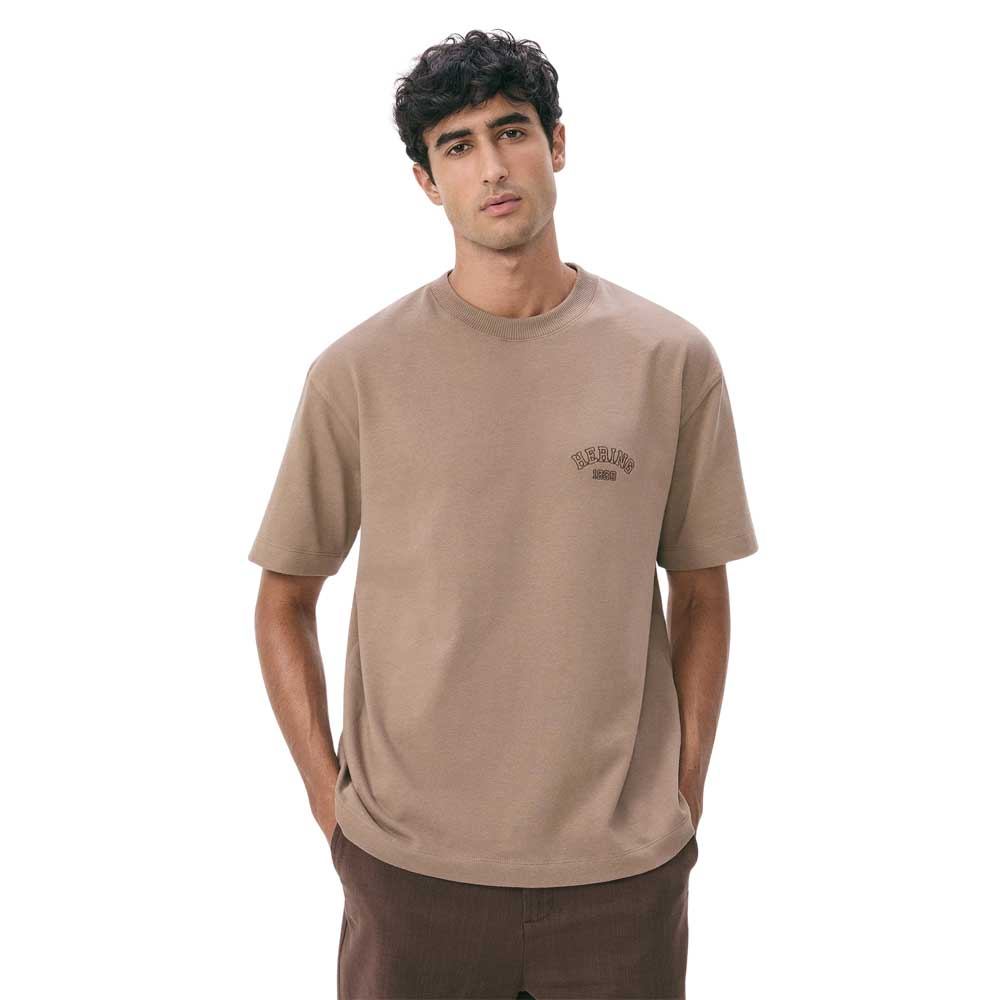 Camiseta Hering Unissex Relaxed Manga Curta Com Bordado