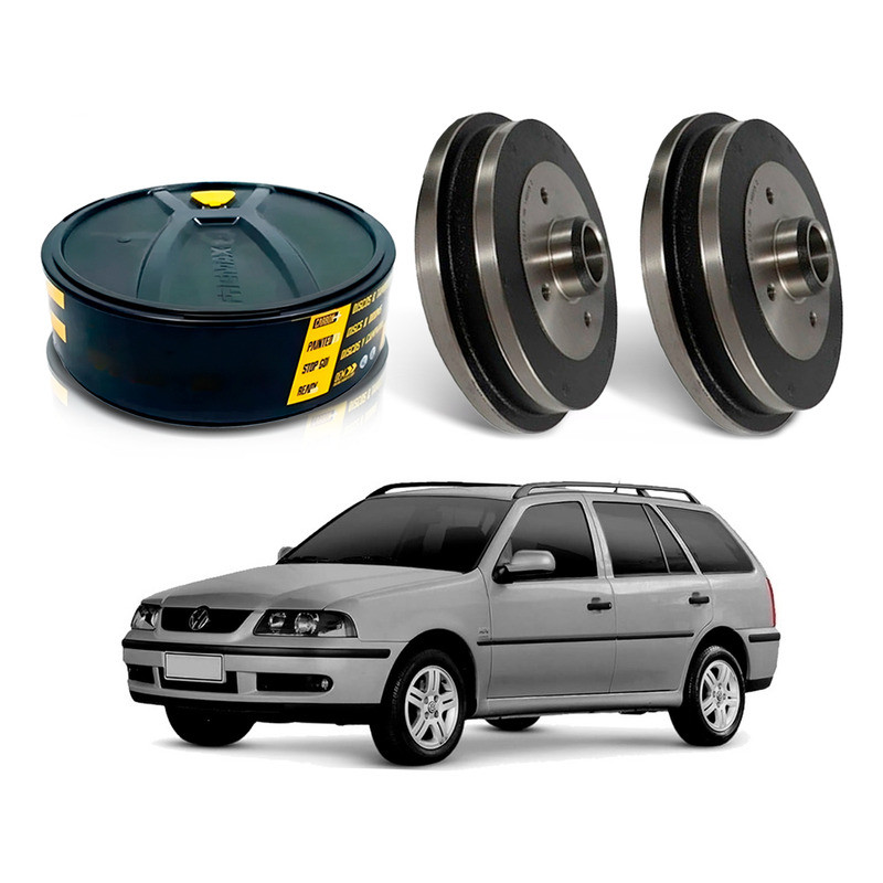 Tambor Freio Traseiro Parati 1.6 1.8 2.0 2000 A 2005 em Oferta na Shopee