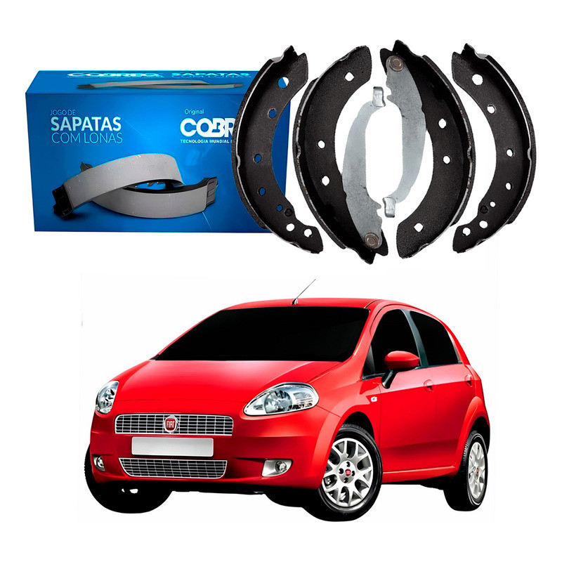 Sapata De Freio Punto 1.4 2007 A 2012 em Oferta na Shopee