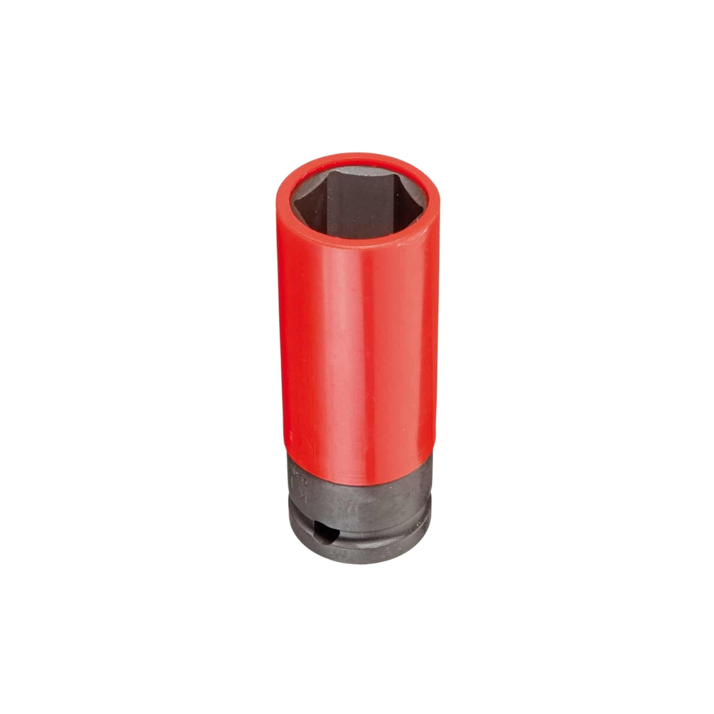 Soquete Impacto Sext Longo 21mm Enc 1/2 Liga Leve Gedore Red Vermelho R63042116