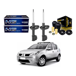 Kit Amortecedor Dianteiro Sandero 1.0 1.6 2007 A 2013