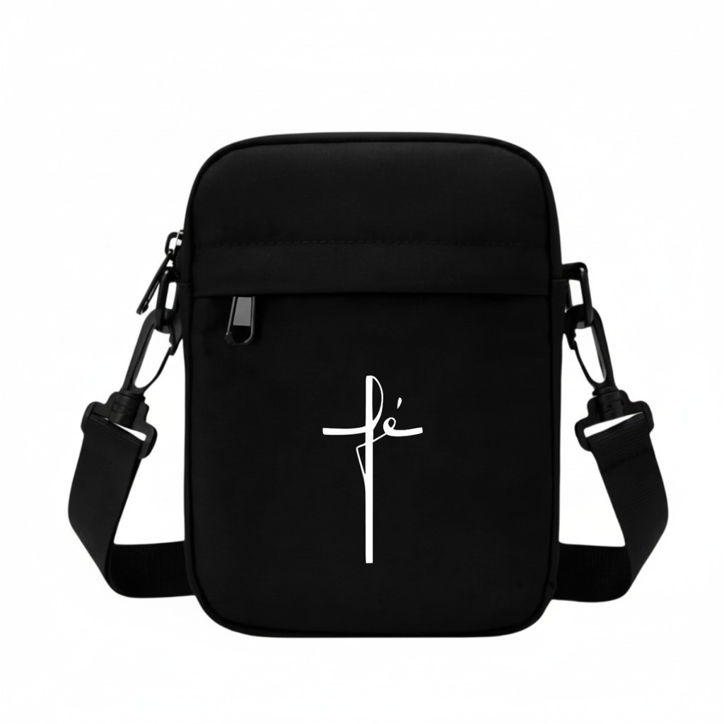 Bolsa Transversal Fé Religião Jesus Shoulder Bag Lisa Tiracolo Pochete Unisex Mini Masculina e Feminina Promoção em Oferta na Shopee