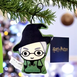 Enfeite para Pendurar - Minerva - Harry Potter - 10cm - 1 unidade - Cromus - Rizzo