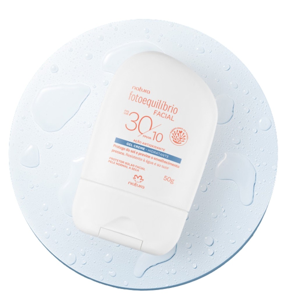 Protetor Facial Loção FPS 30 FPUVA 10 Fotoequilíbrio -Natura