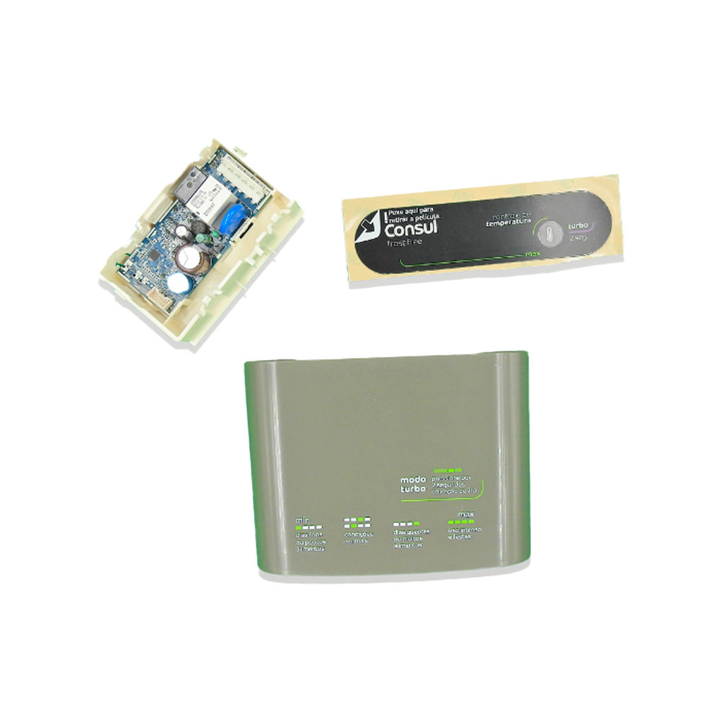 Placa De Controle E Console Refrigerador Consul Crm42 Crm43 Crm35 Biv Orig - W11268186