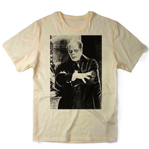 Camiseta Algodao Fantasma da Opera 1925 Cinema Classico Filmes Unissex