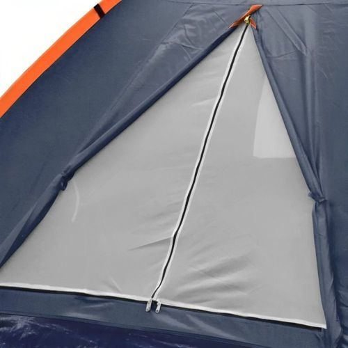 Barraca Iglu Camping 3 Pessoas Portatil Facil Montagem Resistente Chuva Vento Azul