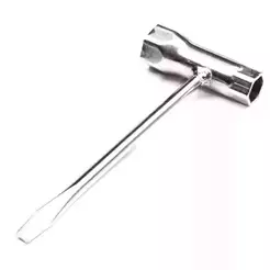 Chave Vela Combinada Para Motosserras 13x19mm Ponta Fenda