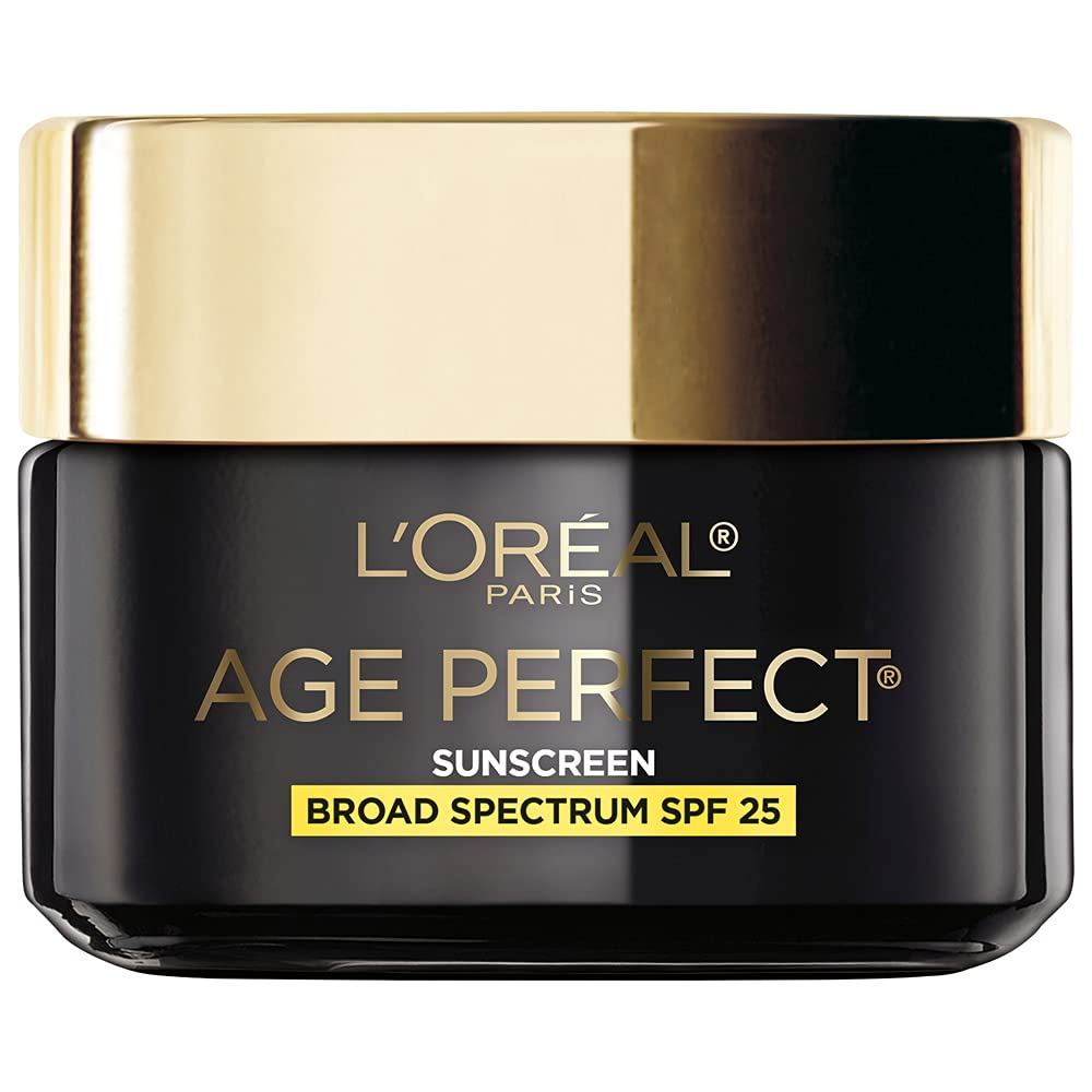 LOreal Paris Age Perfect Cell Renewal Hidratante Diário Anti-Envelhecimento com Protetor Solar de Amplo Espectro SPF 25,