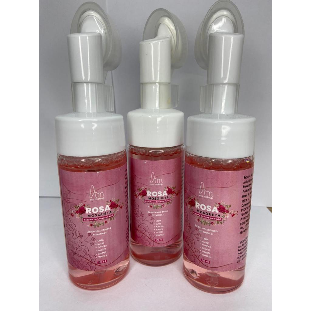 ESPUMA DE LIMPEZA ROSA MOSQUETA ASU MAKEUP..