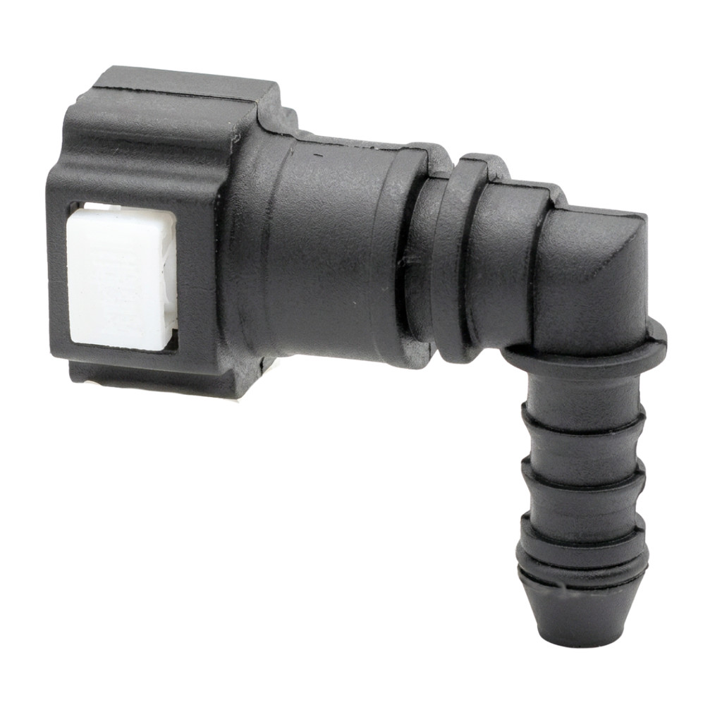 Conexão Conector Engate Rapido Combustivel 5 16 X 5 16 90° Graus