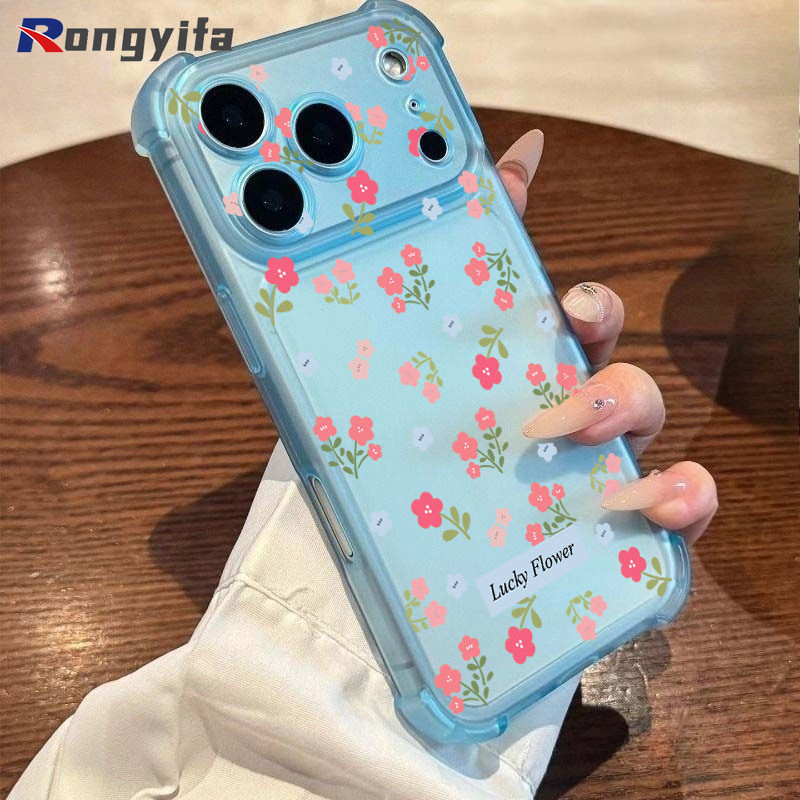Capa De Telefone Com Flores Elegantes Para Samsung Galaxy A57 A37 A56 A55 A54 A53 A52 A52S A51 A50 A50S A36 A35 A34 A33 