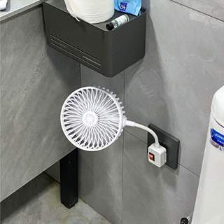 Super poderoso pequeno ventilador toalete dedicado Mini resfriamento silencioso fixado na parede portátil Universal três