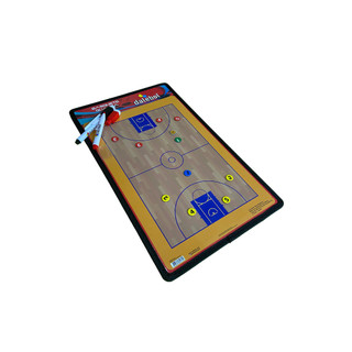 Prancheta Tática Magnética Basquete Quadra Salão Dalebol Imã E Caneta 38 x 24cm