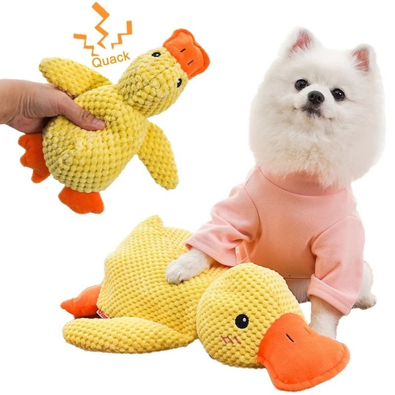 Brinquedo Para Cachorro Em Formato De Pato , Brinquedos Animais De Estimação , Cães Pequenos E Grandes , Durável , Filho