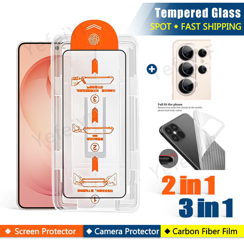 Protetor De Tela De Vidro Ultra Temperado Samsung S26 Para Galaxy S26 S25 S24 FE Plus Edge A37 A57 A27 A56 A36 A26 A06 A