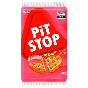 Biscoito Pit Stop Presunto