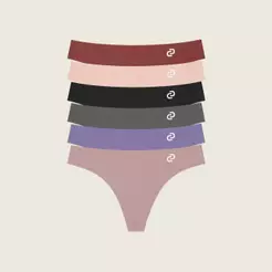 Kit Tanga Fio Sem Costura
