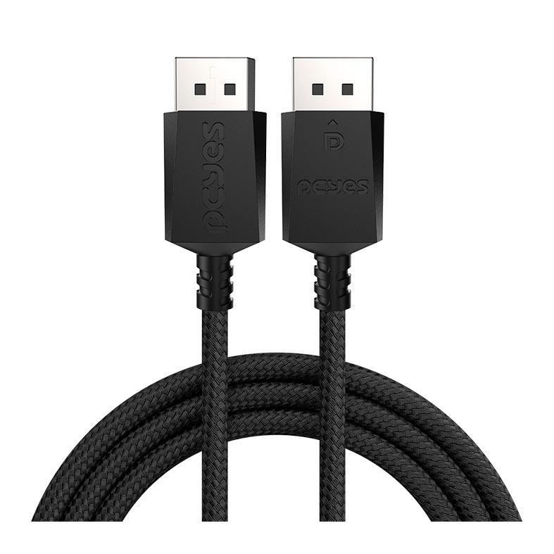 Cabo Displayport Para Displayport PCYes, Nylon, 2m, Preto, PDPN2-2 — imagem 2 de 2