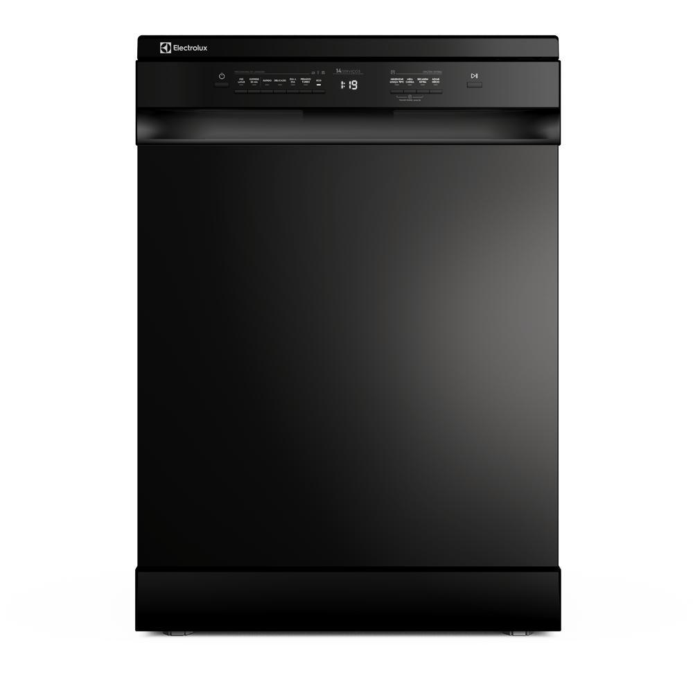 Lava-Louças Electrolux 14 Serviços Preta com Programa Lava e Seca 50 min (LP14E)