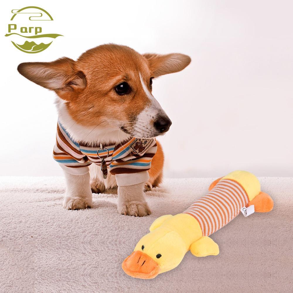 PARPERTY1 Brinquedo De Pelúcia Para Animais De Estimação , Formato De Animal Estridente Cachorro , Tecido Macio
