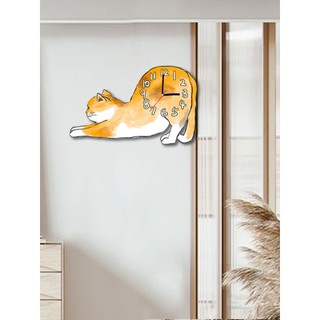 Pet Shop bonito gato relógio de parede Ultra-silencioso relógio de parede casa de gato bonito divertido relógio decorati