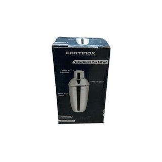 Coqueteleira Aço Inox 500 Ml Profissional Bartender Bar Casa Drinks Mixagem
