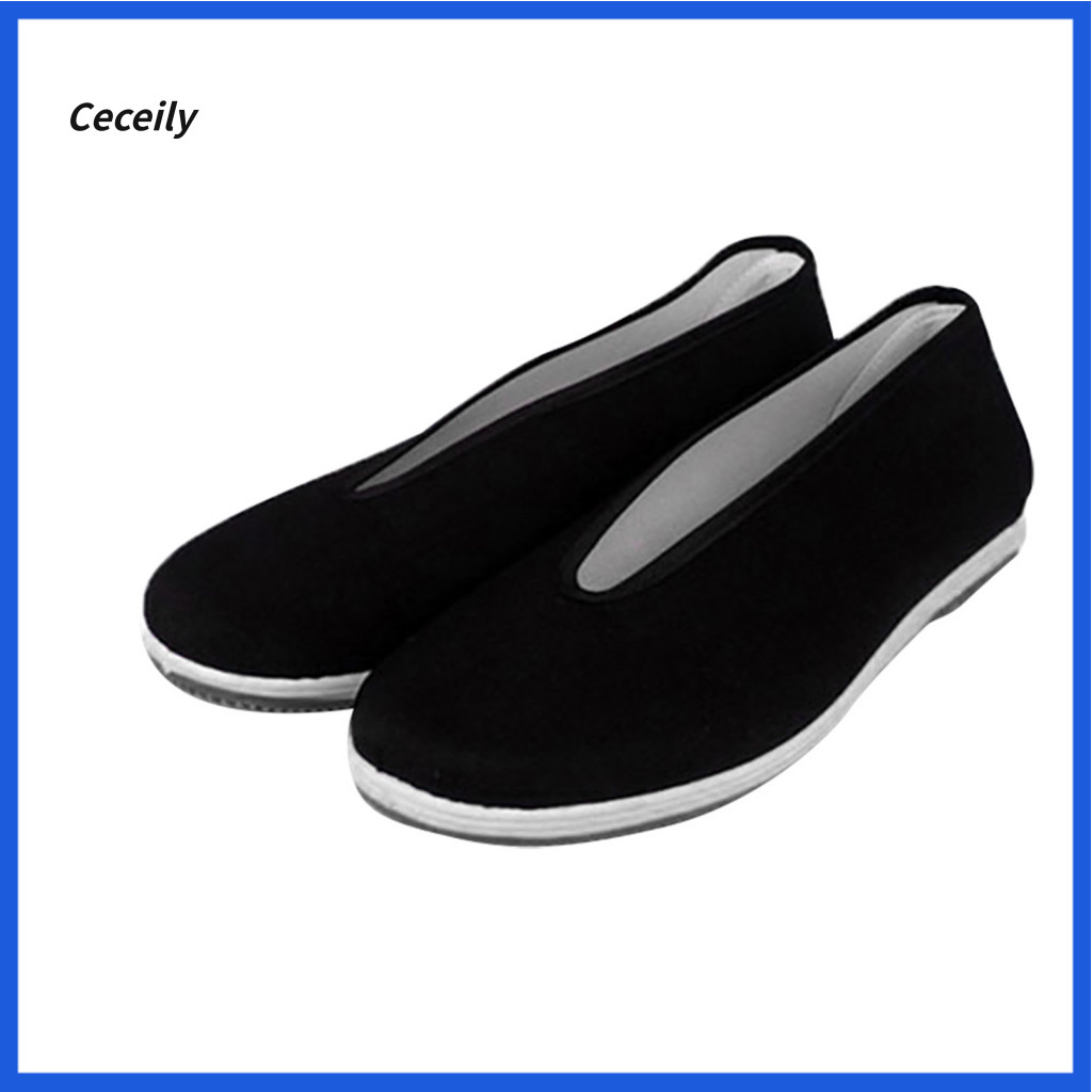 Sapatos Casuais Masculinos Tradicionais Chineses De Algodão Kung Fu Tai-chi Old Beijing