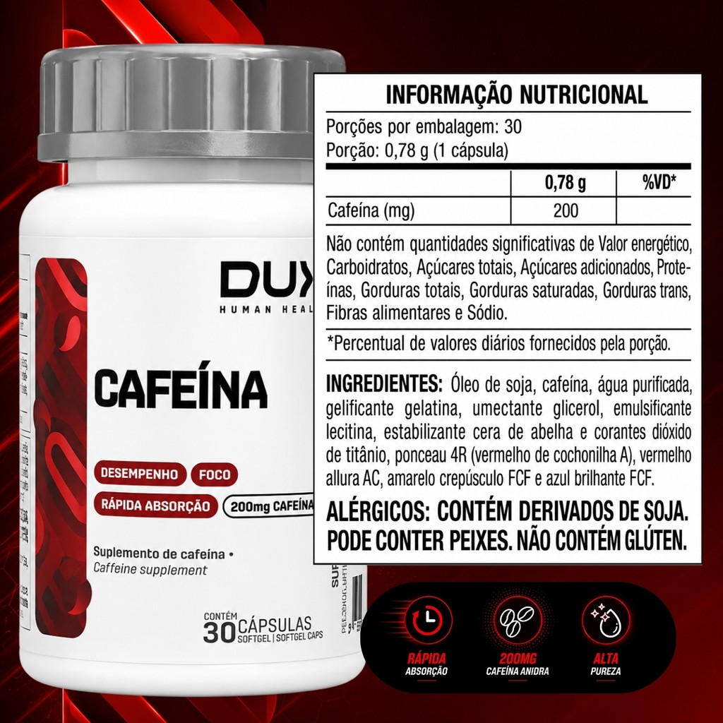 Cafeína em Cápsulas Dux — imagem 2 de 2