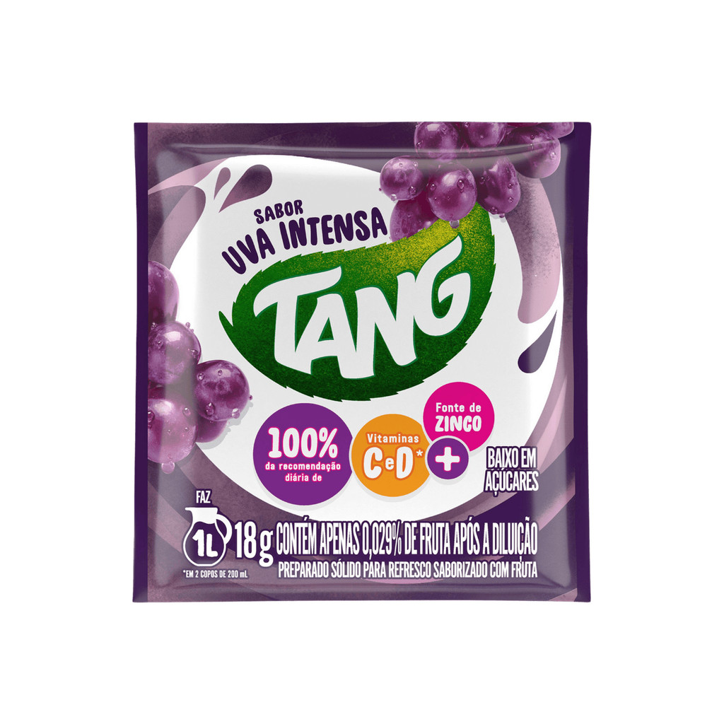 Tang Refresco em pó Uva Intensa 18g