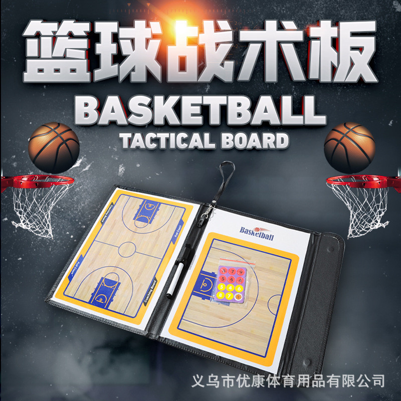 Placa tática de basquete portátil, placa de comando de treinador, placa de explicação profissional, xadrez de futebol, p