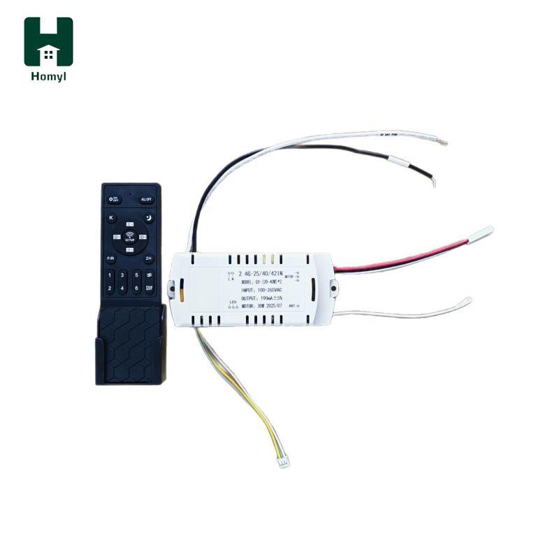[tachiuwa21] Peça De Eletrodomésticos Fácil De Instalar Controlador Conversor DC Fino Ventilador De Teto Ventilado Kit D