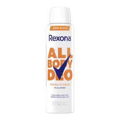 Desodorante Corporal Aerossol Rexona All Body Deo Fresh Citrus 150ml