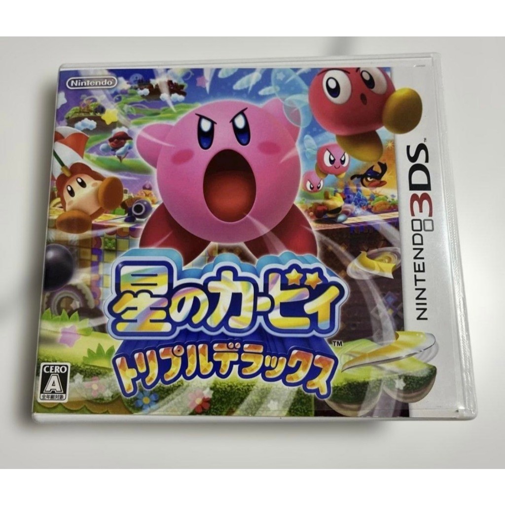 Used Nintendo 3DS Kirby Series Triple Deluxe Planet Robobot With Case Japanese Version