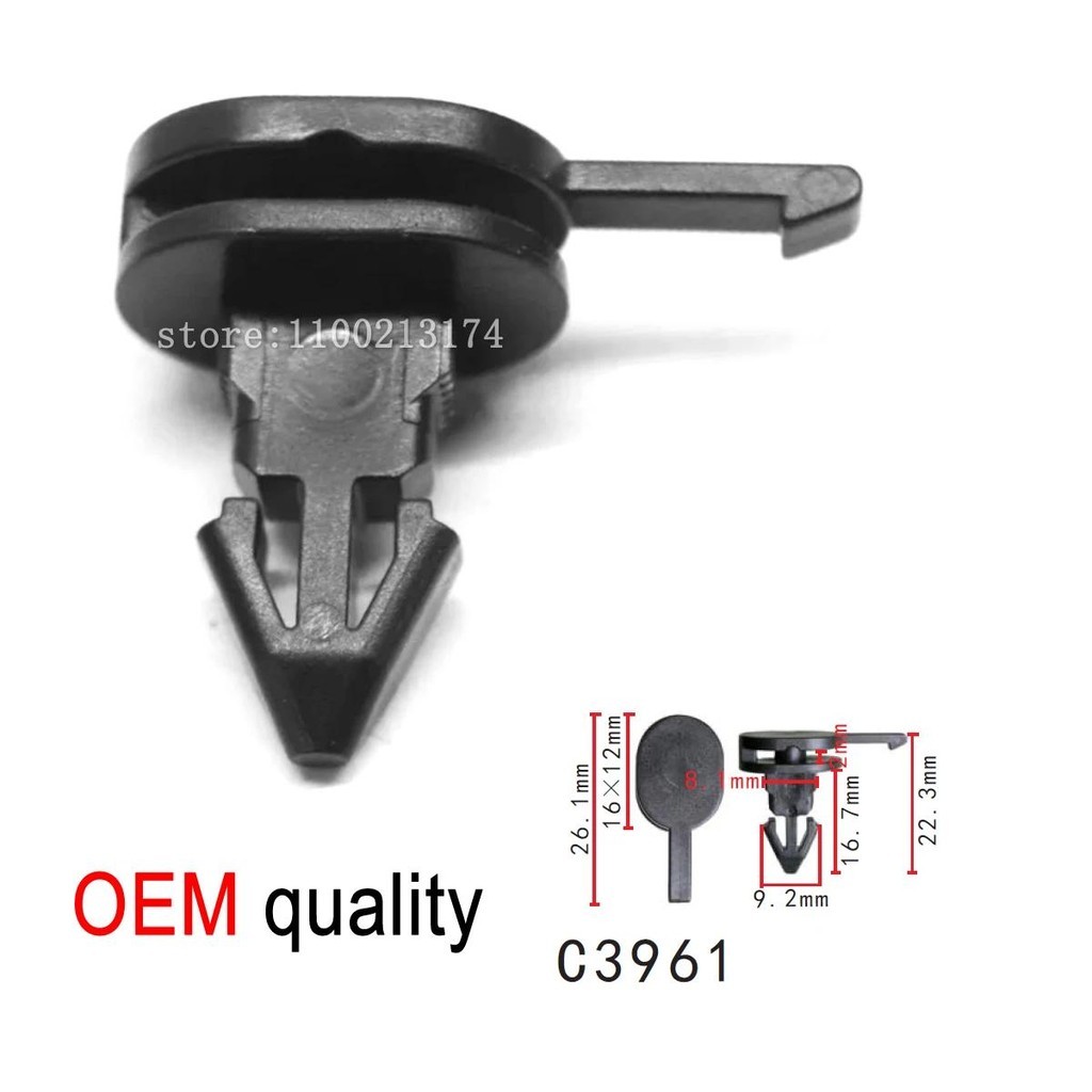Fender 50/100x OEM Para MINI R50 R52 R53 Braçadeira De Clipe De Acabamento Do Pára-Choque Dianteiro 07137036159peças Aut