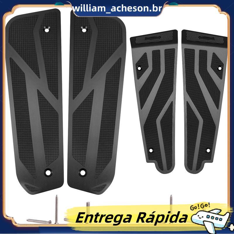 Motocicleta Modificado Parte Tapetes De Pé Apoio Para Os Pés Footboard Footpads Pedal Compatível Corrida X 150 RKS150