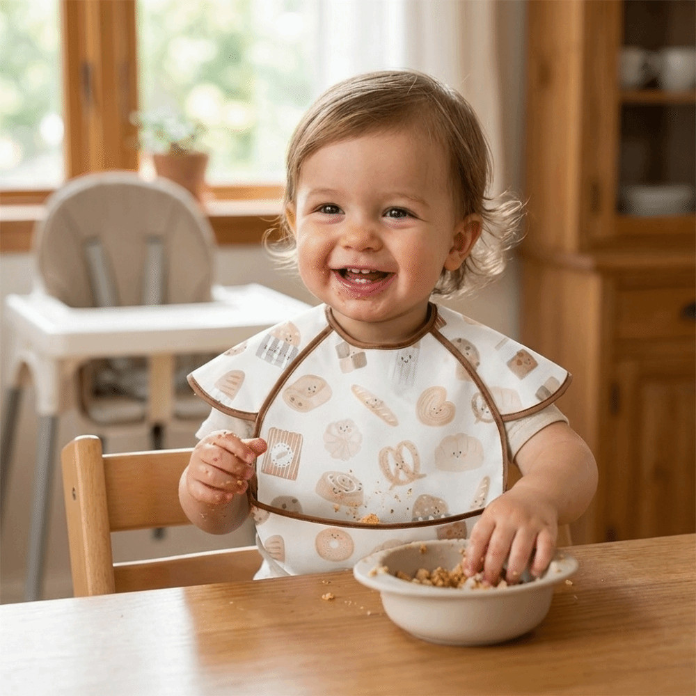 2026Babador De Bebê À Prova D'água RLFIBEB , Alimentação Ajustável Com Design Sem Mangas Cobertura De Corpo Inteiro De B