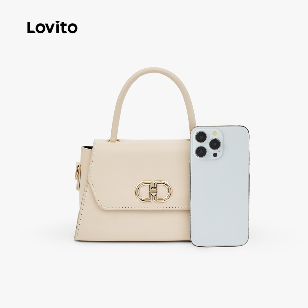 Lovito Elegante Bolsa de Ombro Pequena Metálica para mulheres HUFB125FX013 — imagem 2 de 2