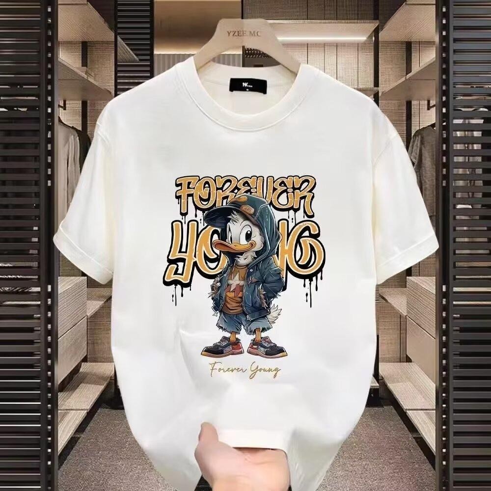 Marca comércio exterior ~ etiqueta cortada Audreys contador americano diversão dos desenhos animados impresso camiseta d