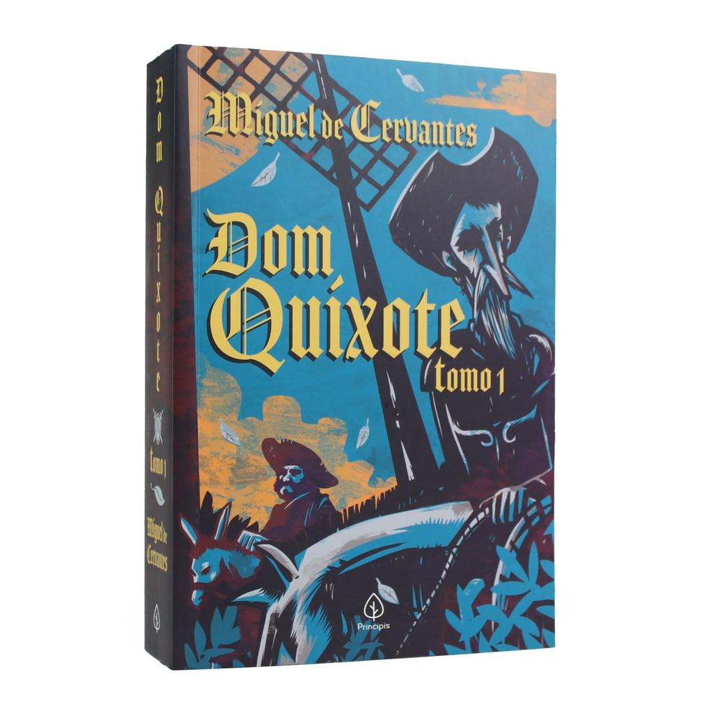 Dom Quixote | Tomo 1 | Com Borda Colorida | Miguel de Cervantes
