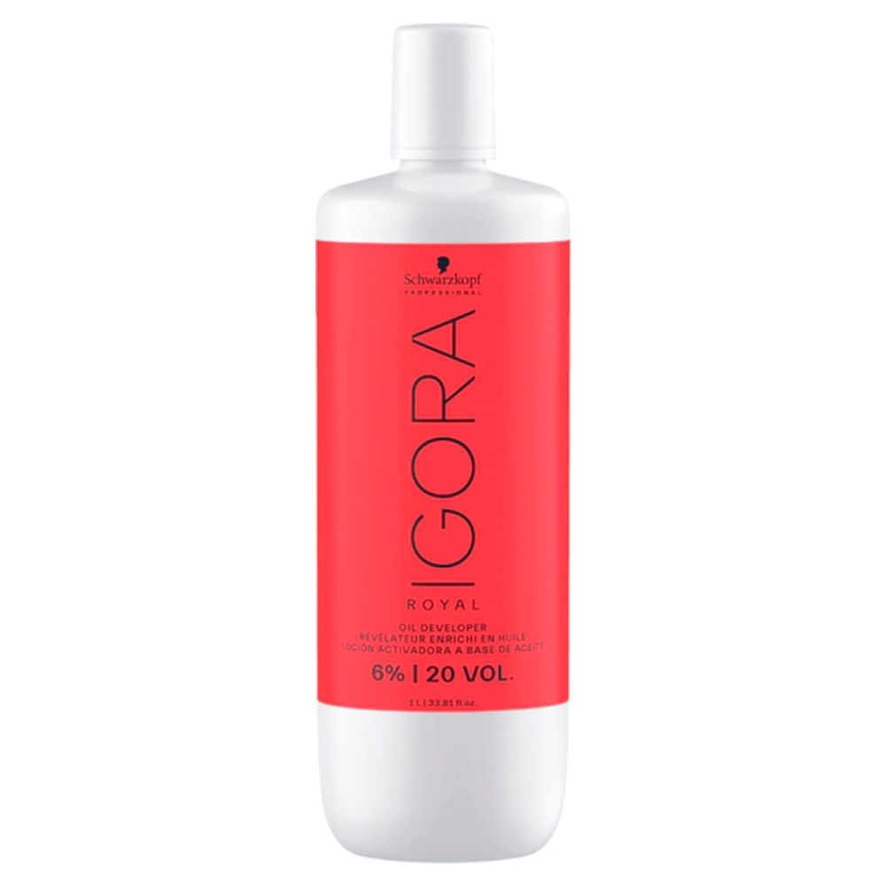 Água Oxigenada Igora 20 Volumes 1000ml