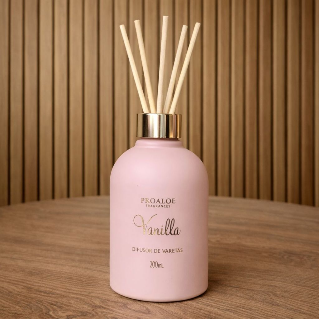 Difusor de Ambiente Vanilla 200ml Varetas Aromatizador Casa — imagem 2 de 2