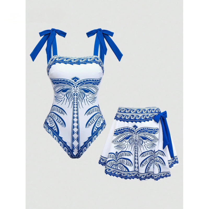Conjunto de biquíni tankini feminino de 2 peças para uso em férias na praia/festas na piscina. RNG1