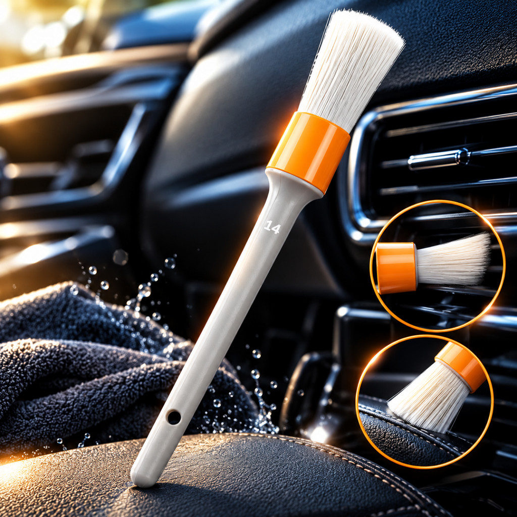 Pincel Para Detalhamento Automotivo 1 Peça