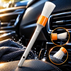 Pincel Automotivo JS Lavagem Limpeza Detalhamento 1 Pç