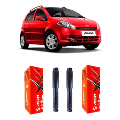 Par Amortecedor Traseiro Chery Face 1.3 16v 2009 10 11 2012