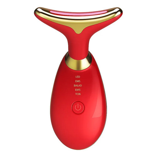 Massageador Facial Eletrico Pescoço Led Lift Fototerapia Ant