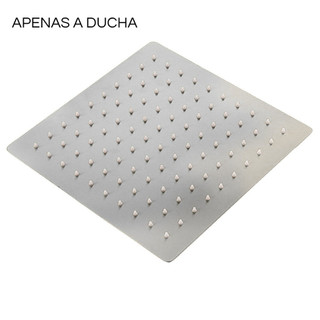Ducha Chuveiro Slim Quadrada 20x20cm Inox Só a Ducha