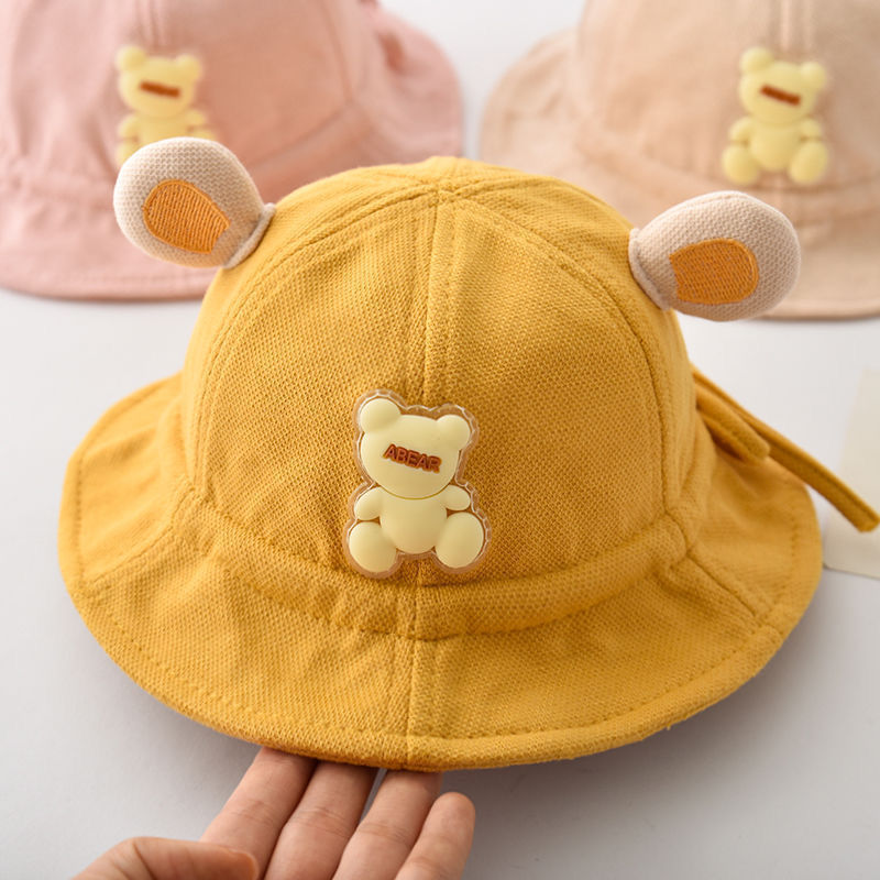 Bebê chapéu bebê menino bebê menina chapéu Super bonito chapéu infantil chapéu de sol do bebê balde chapéu