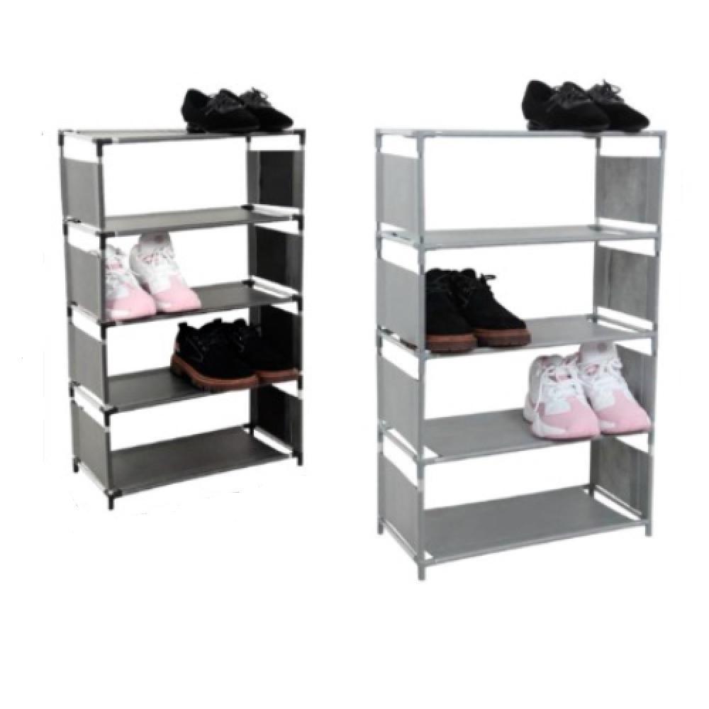 SAPATEIRA 5 PRATELEIRAS ESTANTE ORGANIZADOR VERTICAL CLOSET MULTIUSO TENIS BRINQUEDOS ROUPAS PORTA TRECO LAVANDERIA QUAR